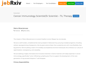 Retro Biosciences