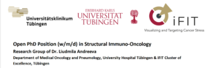 University Hodpital Tuebingen, Department of Medical Oncology and Pneumology, University Hospital Tübingen & iFIT Cluster of Excellence, Tübingen
